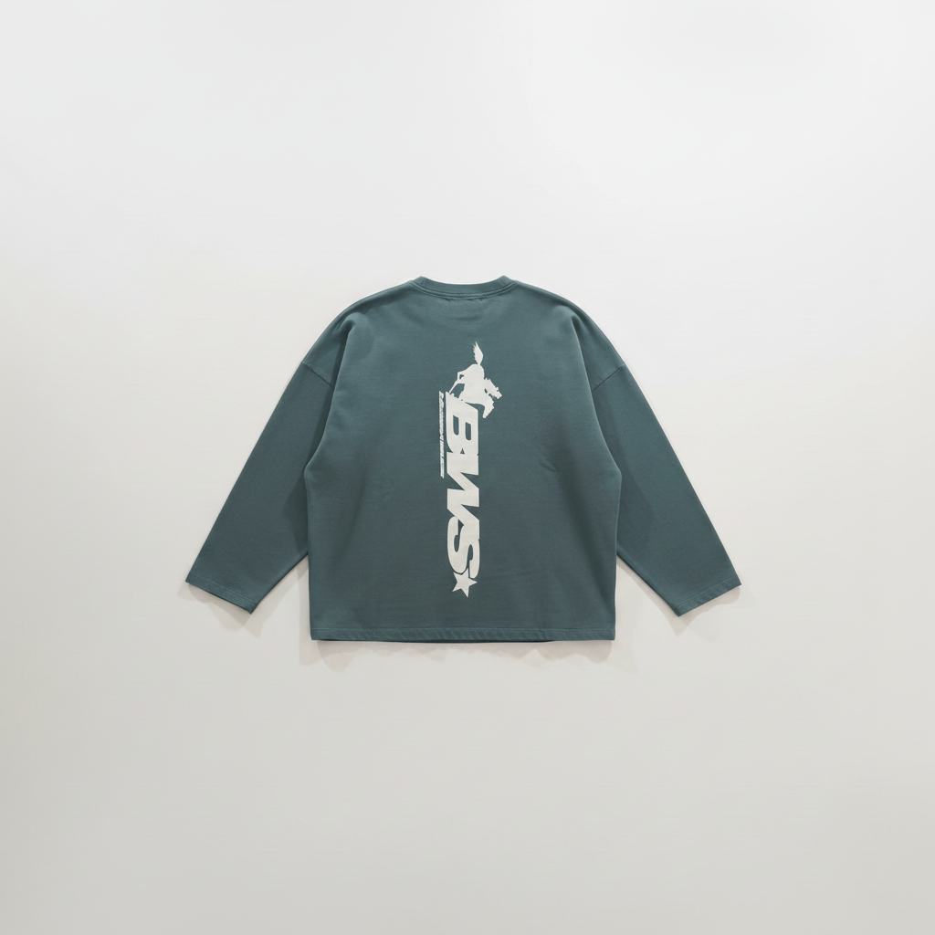 Longsleeve teal