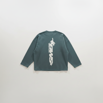 Longsleeve teal